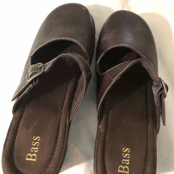 Bass Mystic  brown mules - Picture 2 of 7